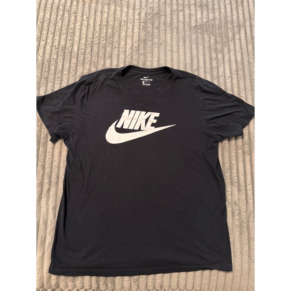 Nike Mens Sportswear Futura Icon Graphic T-Shirt Black Large AR5004-010